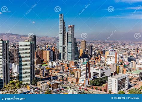 Bogota Skyline Cityscape Colombia Editorial Photography - Image of colombia, travel: 146852272