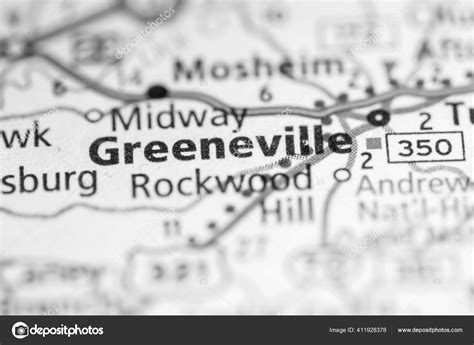 Greeneville Tennessee Map