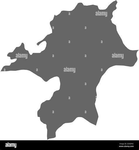 Map of Fukuoka, a province of Japan Stock Vector Image & Art - Alamy
