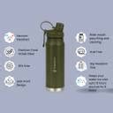 Komorebi Stainless Steel Fast Flow Insulated Water Bottle 900ml 900 ml ...