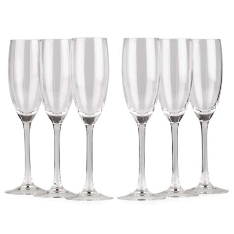 Buy Arcoroc 6 Senso Champagne Flutes G3809 - pack of 6 ( 170ml ) Online ...