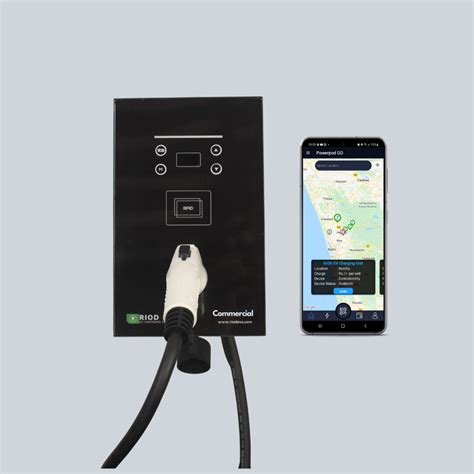 7.4kW AC EV Charger for Commercial Use – OCPP & RFID Enabled | Type 2 ...