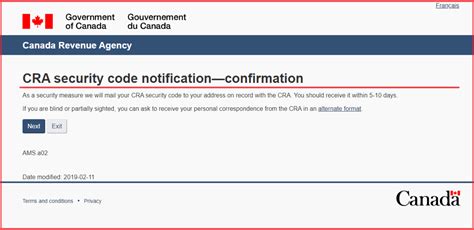 Image result for CRA Access Code Window