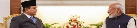 In 1950 Repeat, Indonesian President Prabowo Subianto To Grace India's ...