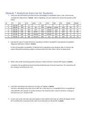 Image result for Module 7 Problem Set