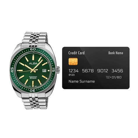 ALBA Emerald Green Dial Quartz Watch For Men AS9T77X1 – Sai Creations ...