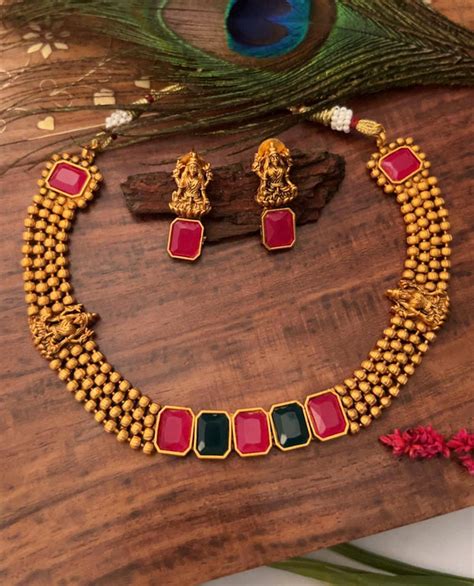 Gold Plated Necklace Set – Griiham