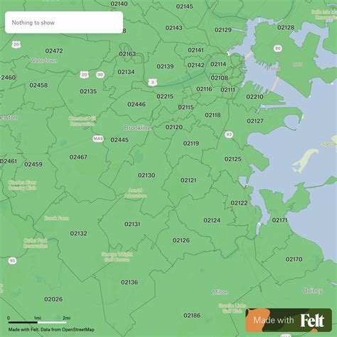 Massachusetts zip codes map