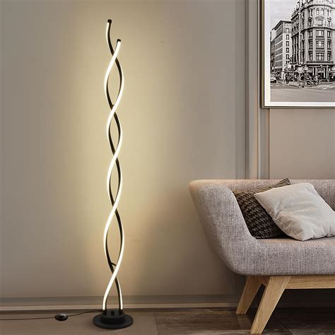 AManLife Floor Lamp,LED Floor Lamps for Living Room,3 Color Temperature ...