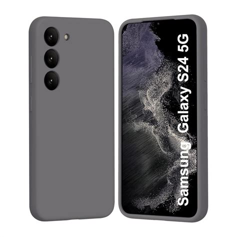 SBMS Compatible with Samsung Galaxy S24 5G Case- Silicone Full Cover ...