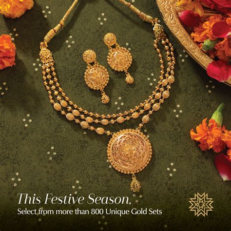 Buy Dramatic 8 layer Gold Mala Necklace Set Online | Dramatic 8 layer ...