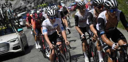 Así ha sido la caída de Tadej Pogacar al inicio de la etapa de Col de ...