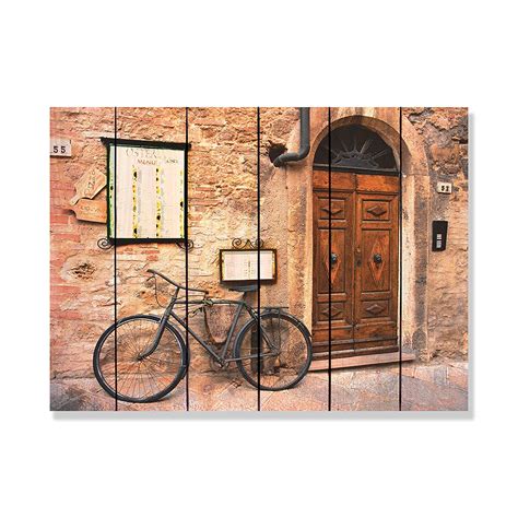 Gizaun Art Italiano Osteria 33-Inch by 24-Inch Inside/Outside Wall Art ...