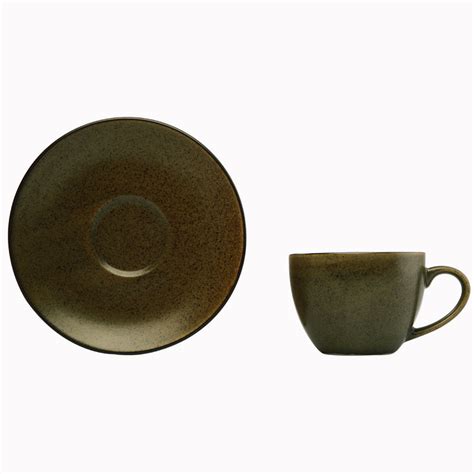 BIO MATT - 12 PC. CUP AND SAUCER SET – Hitkari Potteries