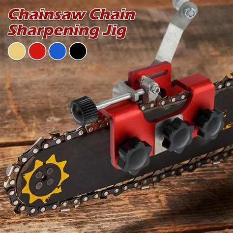 Chainsaw Chain Sharpening Jig | Best Chainsaw Blade Sharpener Manual ...