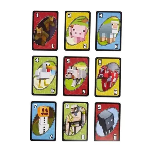 UNO Minecraft Card Game with Special Rule | Best Card Games For Family