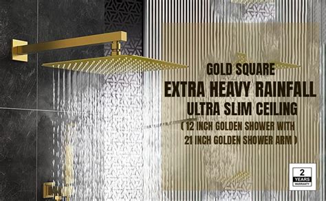 TOSCH Stainless Steel 304 Grade High Pressure GOLD Square Extra Heavy ...