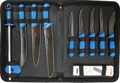 Starrett Professional Knife Set - 11 Pieces Stainless Steel Kitchen ...
