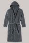 Bademantel Frottee grau - Essentials | SCHIESSER