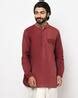 Buy Maroon Kurtas for Men by Fabindia Online | Ajio.com