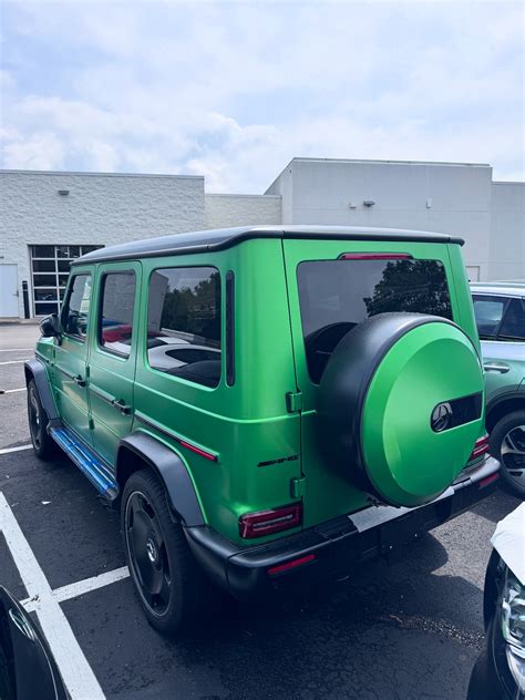 Doug Horner - Benzs & Bow Ties | 2025 Mercedes-Benz G63 AMG in Green Hell Magno with Lime Green ...