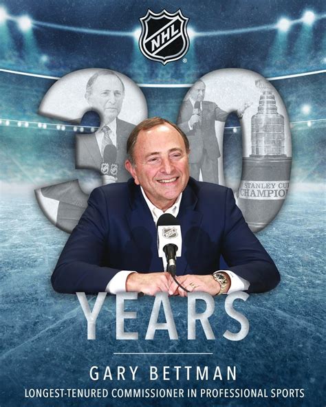 [Sports Business Journal] Gary Bettman is the longest-serving ...