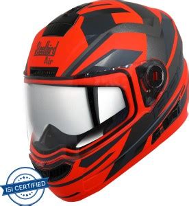 Steelbird Air SBA-1 R2K Double Visor Full Face Graphics Helmet, Inner ...