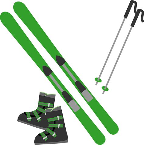 Ski Clipart - Png Download - Full Size Clipart (#5558168) - PinClipart