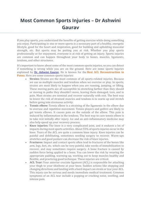 sports injuries 的图像结果