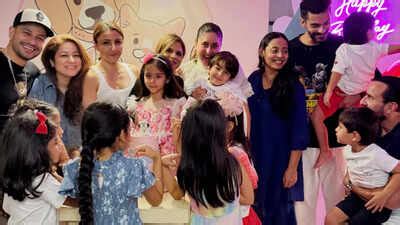 Fun-filled inside pictures from Inaaya Naumi’s 7th birthday party with ...