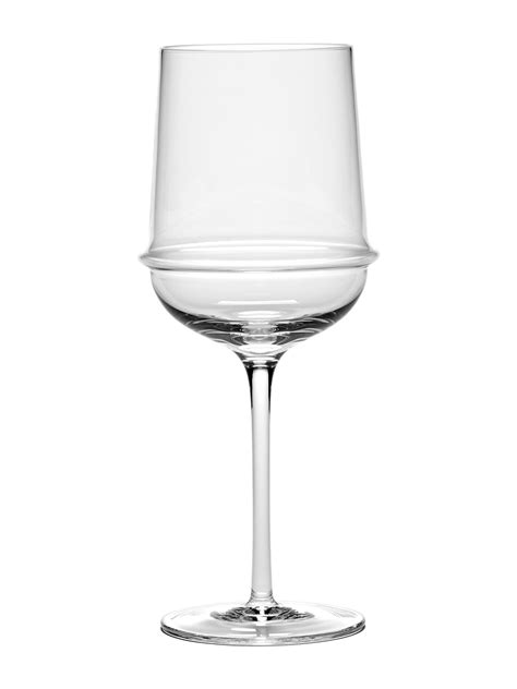 Dune White Wine Glasses Transparent Set of 4 – Banaras Bhang