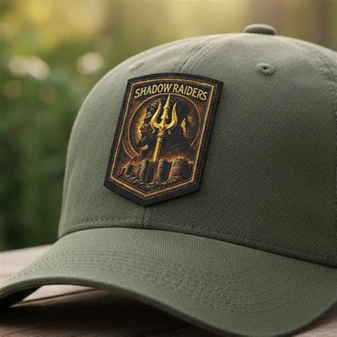 SHADOW RAIDERS | PRINTED | WITH TACTICAL PATCH (Velcro + Magnet + Iron ...