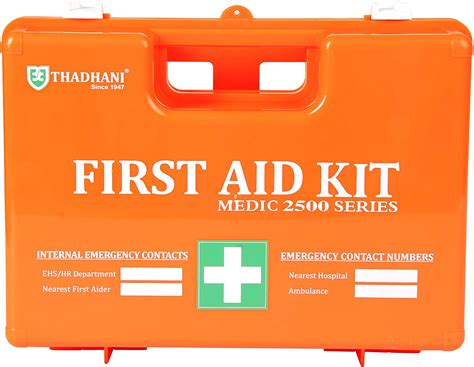 Thadhani Medic 2500 Series 25 Person First Aid Kit | Industrial Safety ...