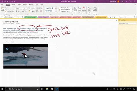 Image result for OneNote 2016 Look