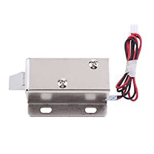 FLAWISH Electric Lock 6V 1.5A Door Access Control Cabinet Gate Locker ...