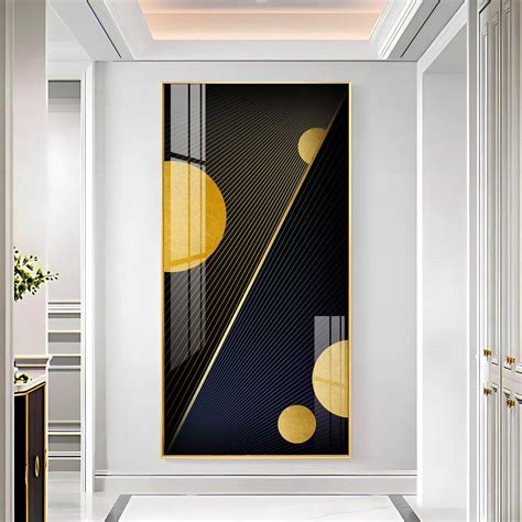 Home Digital Pattern Vertical Wall Art in Premium Acrylic – Decor Mantra