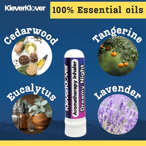 KleverKlover Aromatherapy Nasal Inhaler Stick (2 Pcs) - Monday India | Ubuy