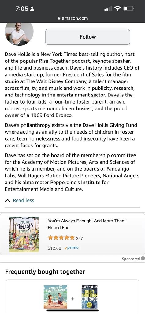 I wasn’t aware of the Dave hollis giving fund!!!!! : r/hollisUncensored