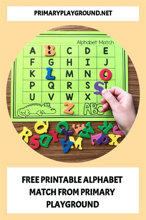 Image result for Alphabet Matching Printable Free