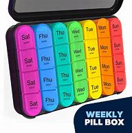 Image result for Walmart Pill Organizer Weekly