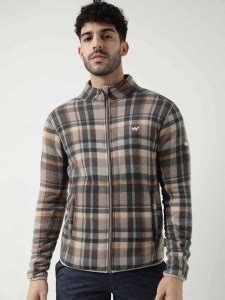 Wildcraft Full Sleeve Checkered Men Jacket - Buy Wildcraft Full Sleeve ...