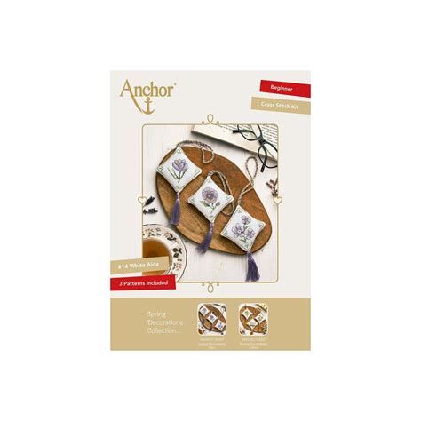 Anchor Starter Kit - Spring Cross Stitch Deco Kit Lilac – CIY