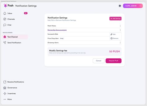 Image result for Push Notification Settings