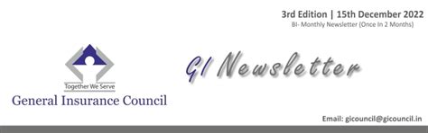 General Insurance Council Newsletter