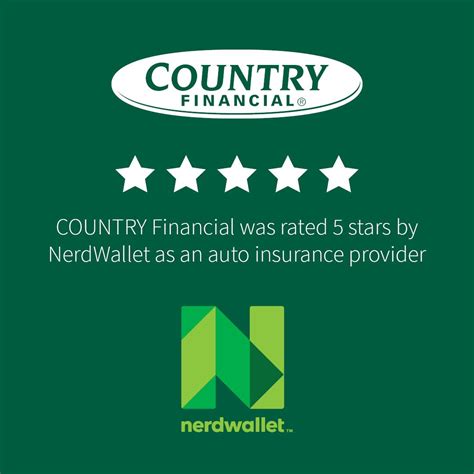 Steve Hirst on LinkedIn: COUNTRY Financial was rated 5 stars by NerdWallet as an auto insurance…