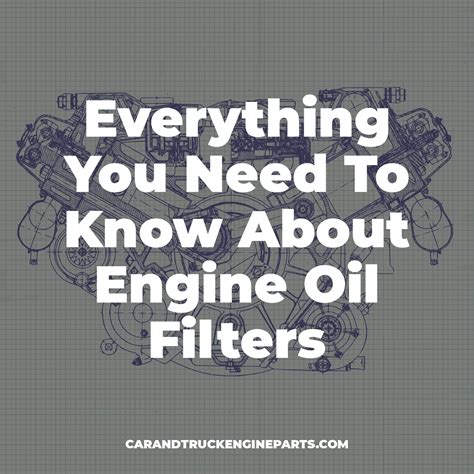 Do Engine Oil Filters Expire at Clinton Spears blog