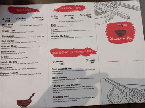Menu at Pronto Pastas & Noodle - Ramen N Pho, Navi Mumbai, New