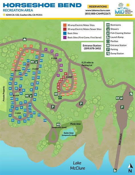 Horseshoe Bend Campground - Lake McClure