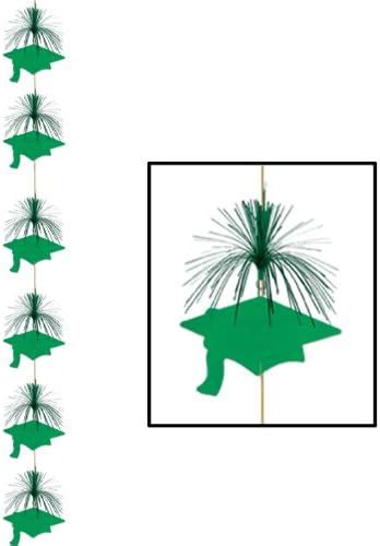 Beistle Graduate Cap Firework Stringer, 7-Feet, Beistle Green : Amazon ...