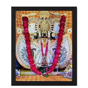 Saawariya Seth Shrinathji 8x10 Inch Photo Frame | Wooden Hindu God Wall ...
